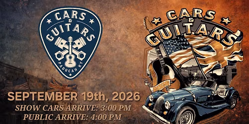 Cars & Guitars - September 19th, 2026