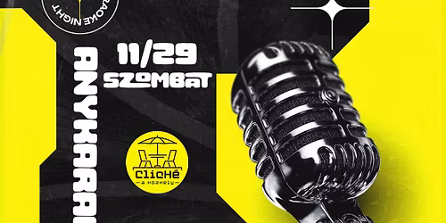 AnyKaraoke \/\/ 11.29. szombat