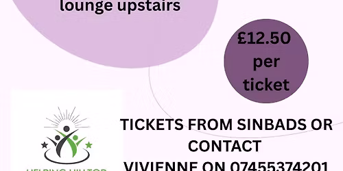 Psychic afternoon in aid of Helping Hilltop