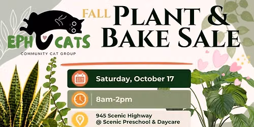 Fall Plant and Bake Sale