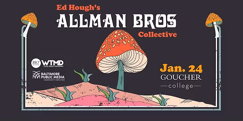 Ed Hough's Allman Bros Collective all-seated show at Goucher