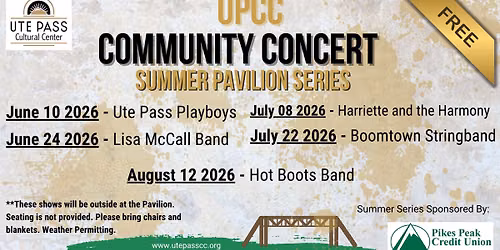 UPCC Summer Concert Series