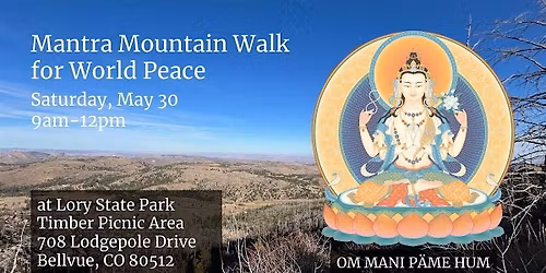 Mantra Mountain Walk for World Peace with Community Picnic