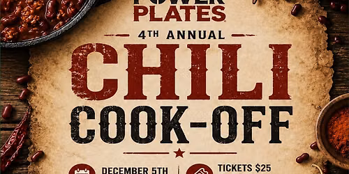 Fourth Annual Power Plates Chili Cookoff