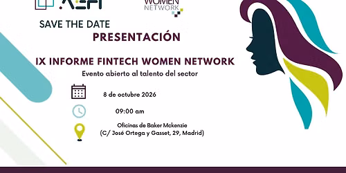 Presentaci\u00f3n IX Informe FinTech Women Network