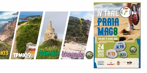 IV Trail Praia Mag8 - \u00abtrilhos \u00e0 beira-mar\u00bb
