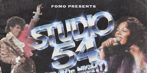 STUDIO 54: 70s \/ 80s night