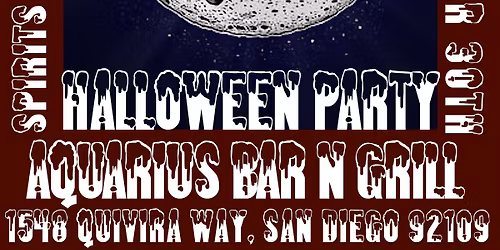 Jerry Duty Halloween Party at Aquarius!