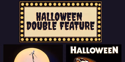 Halloween Double Feature Night