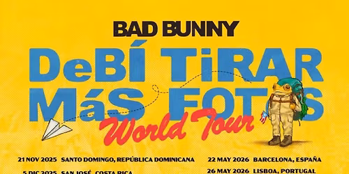 Bad Bunny Lisbon Tickets