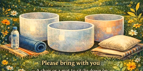 Friday Midday Sound Bath At Garfield Park