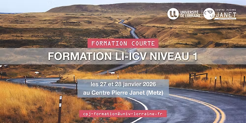 Formation "LI-ICV niv.1" avec Laure MANN