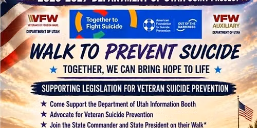 Walk to Prevent Suicide - Department of Utah Joint Project 