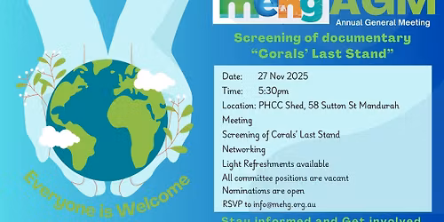 MEHG Annual General Meeting 2025