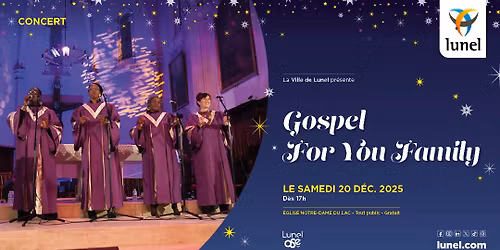 For You Family \u2022 Concert de Gospel \u2022 Lunel