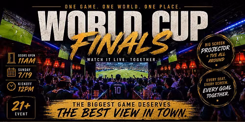World Cup Final Watch Party at Copper Door