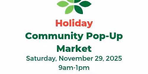 Holiday Local Community Market!