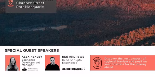GPMTA NETWORK NIGHT - Be Seen. Be Connected. Be Part of What\u2019s Next for Tourism in Port Macquarie