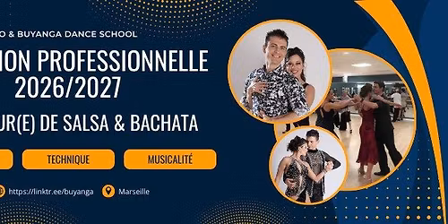 Formation professeur(e) de Salsa & Bachata 2026\/2027