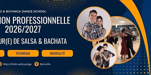 Formation professeur(e) de Salsa & Bachata 2026\/2027