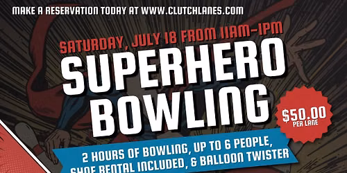 Superhero Bowling