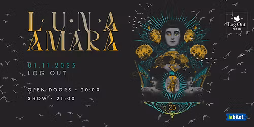 Luna Amara - 25 de ani  - Electric @Log Out, Baia Mare  01\/11\/2025
