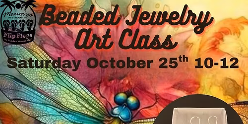 Beaded Jewelry Art Class-Create Crystal Dragonfly Earrings