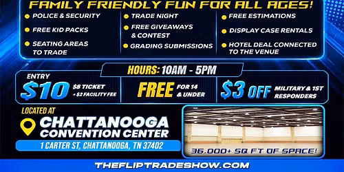 The Flip Chattanooga Convention Center 400 Table Capacity 