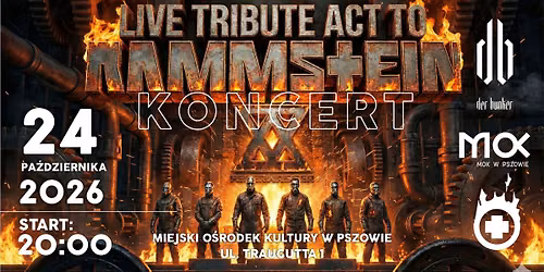 Rammstein Tribute Show - KONCERT Feuerwasser!