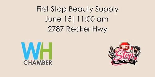 Ribbon Cutting: First Stop Beauty Supply