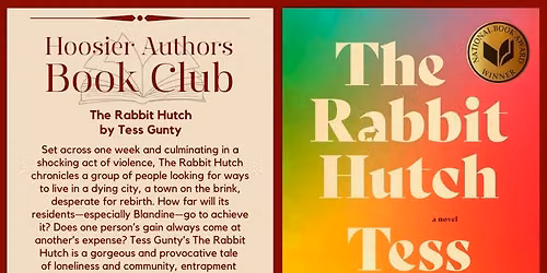 Hoosier Authors Book Club - The Rabbit Hutch