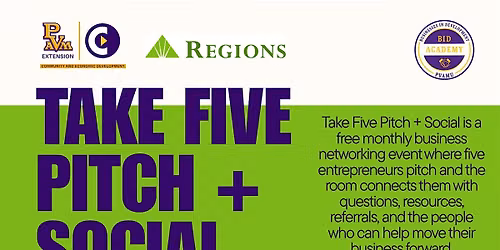 Take Five: Pitch + Social (September 2026)