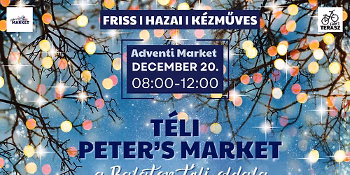 T\u00e9li Peter\u2019s Market \/\/ Balatonakarattya \/\/ Peter's Terasz
