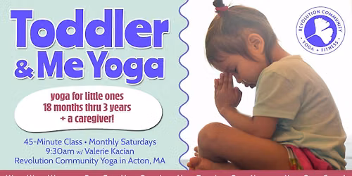 Toddler and Me Yoga!