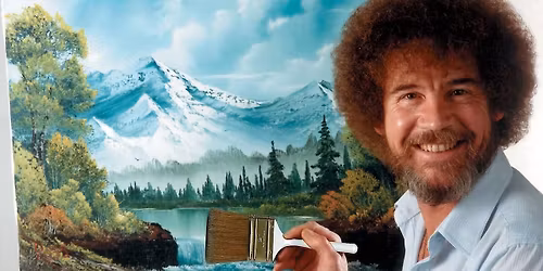 Bob Ross schilderavond in de Chalaise