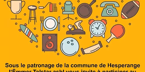 VIDE GRENIER \u00e0 Hesperange