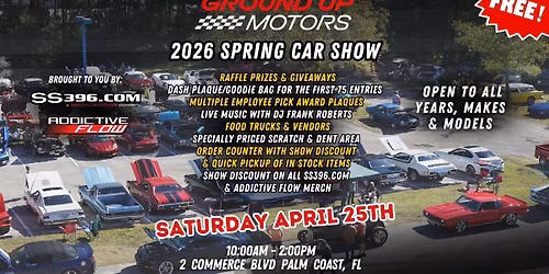 Ground Up Motors 2026 Spring Car Show