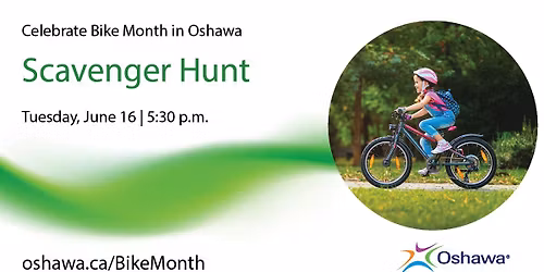 Bike Month Scavenger Hunt 