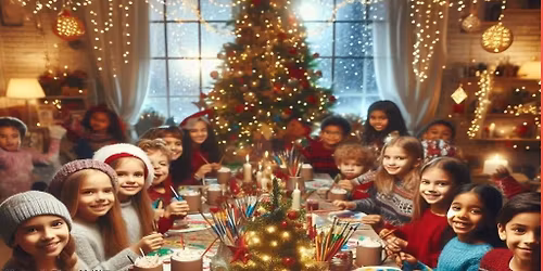 American Legion Post 253 Kids Xmas Ornament Paint Party