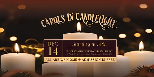 Concert: Carols in Candlelight
