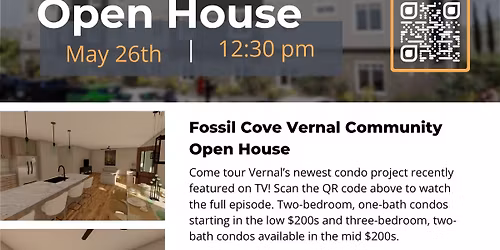 Fossil Cove Open House