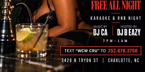 Women Crush Wednesdays: Karaoke at Cru