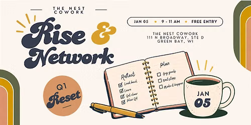 Coffee and Q1 Reset with Green Bay Entrepreneurs & Professionals