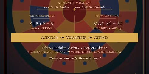 The Hunchback of Notre Dame - Auditions!