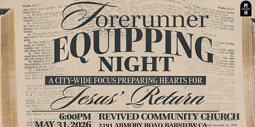 Forerunner Equipping Night