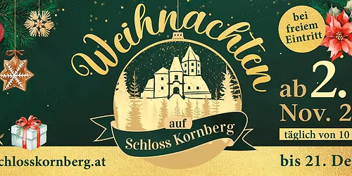 Weihnachten auf Schloss Kornberg