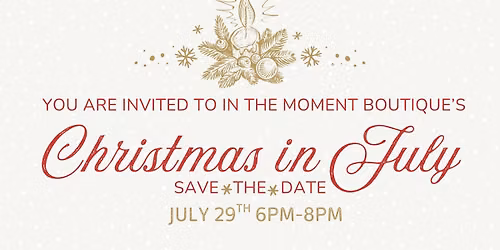 Christmas in July, An ITMB Event