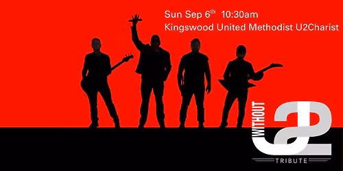 Without U2, America's U2 Tribute Band | Kingswood United | Sun Sep 6th 10:30 am