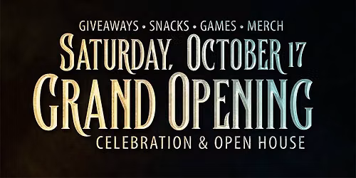 Eterna Tattoo Grand Opening Celebration & Open House