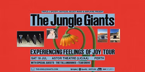 The Jungle Giants - Experiencing Feelings of Joy Tour - Perth